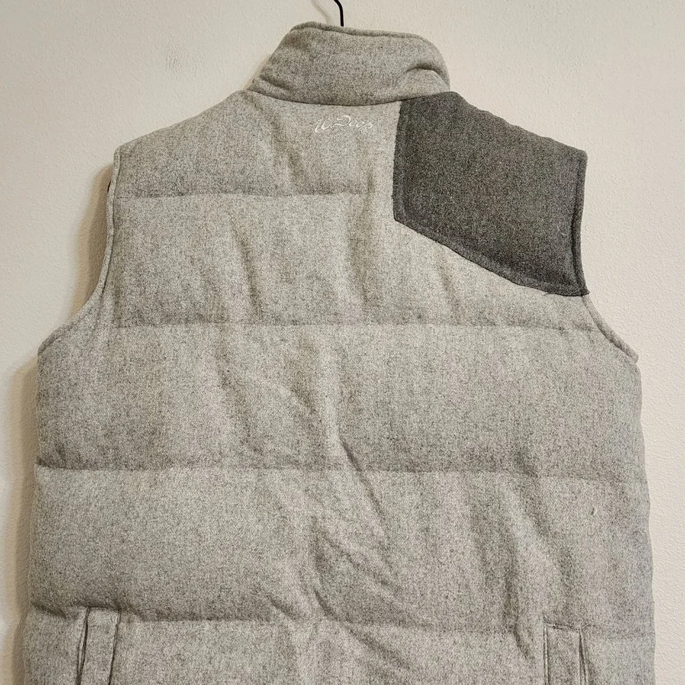 10 Deep Men's Puffer Vest Jacket, Grey, Size L,Wool Blend, Outdoor, Casual. - Picture 7 of 16